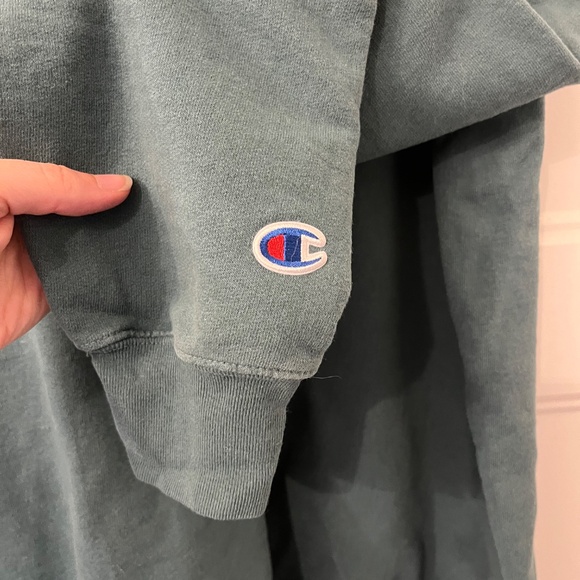 Champion Embroidered Cross Patch Sweatshirt - Picture 5 of 5